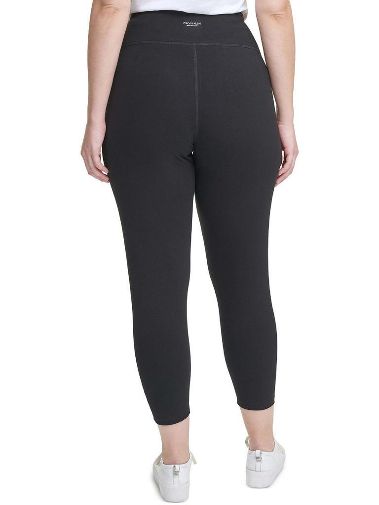 商品Calvin Klein|Womens Cotton Stretch High Waist Leggings,价格¥307,第1张图片