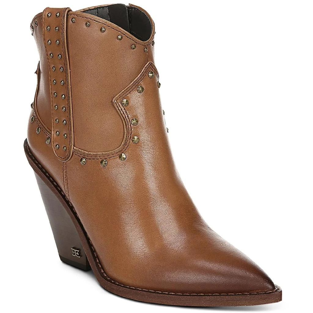 商品Sam Edelman|Sam Edelman Womens Iris Leather Western Style Ankle Boots,价格¥291,第1张图片
