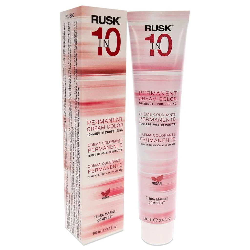 商品Rusk|Permanent Cream Color In10 - 6N Dark Natural Blonde by Rusk for Unisex - 3.4 oz Hair Color,价格¥134,第3张图片详细描述