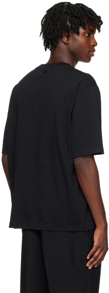 商品AMI|Black Ami De Cœur T-Shirt,价格¥1436,第3张图片详细描述
