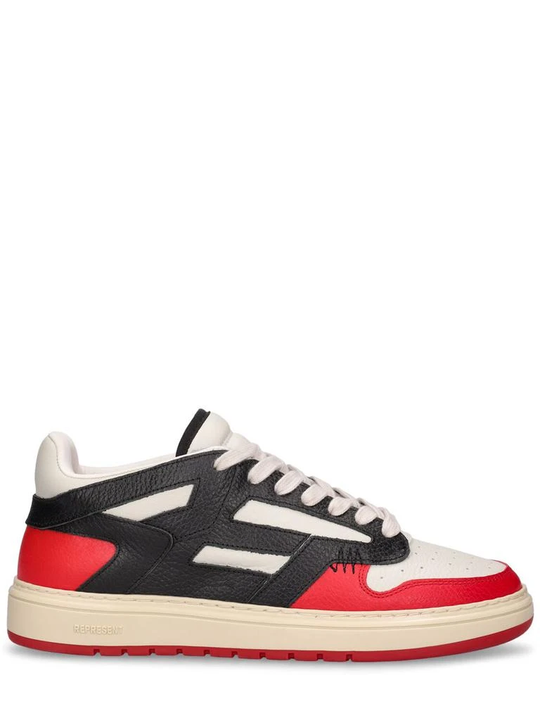 商品Represent|Reptor Low Leather Sneakers,价格¥943,第1张图片