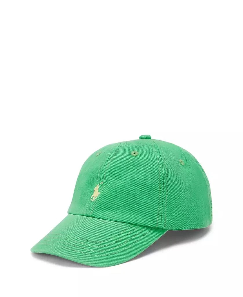 商品Ralph Lauren|Toddler and Little Boys Cotton Chino Ball Cap,价格¥103,第1张图片