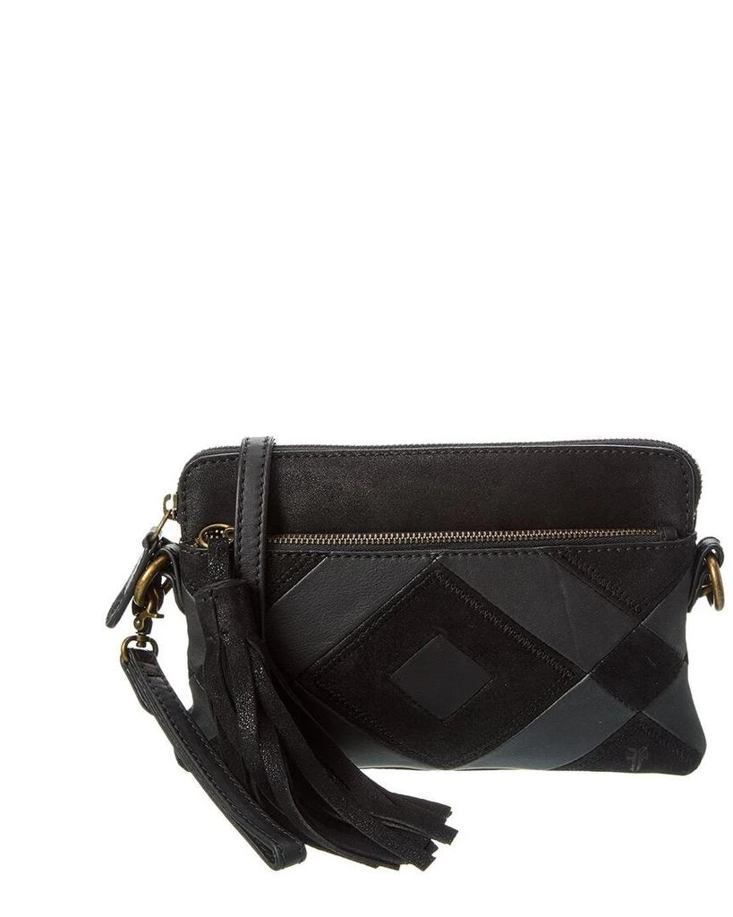 商品Frye|Frye Miren Patchwork Leather Crossbody Wristlet,价格¥716,第4张图片详细描述