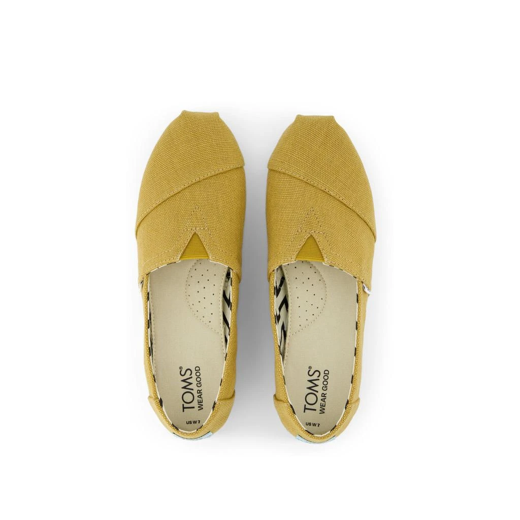 商品TOMS Shoes|Classic Alpargata Golden Honey Heritage Canvas,价格¥196,第5张图片详细描述