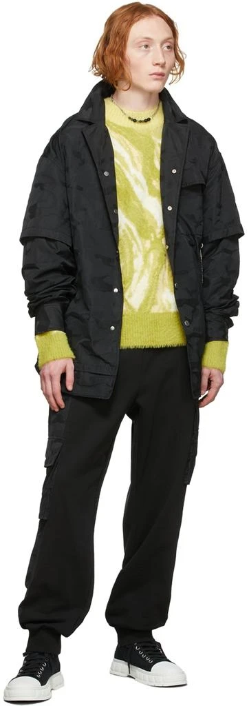 商品Feng Chen Wang|Black Camo Cargo Pants,价格¥655,第4张图片详细描述