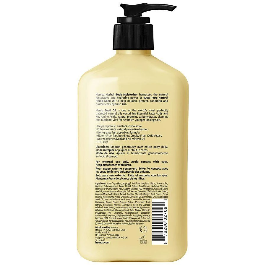 商品Hempz|Herbal Body Moisturizer Sweet Pineapple & Honey Melon,价格¥161,第2张图片详细描述