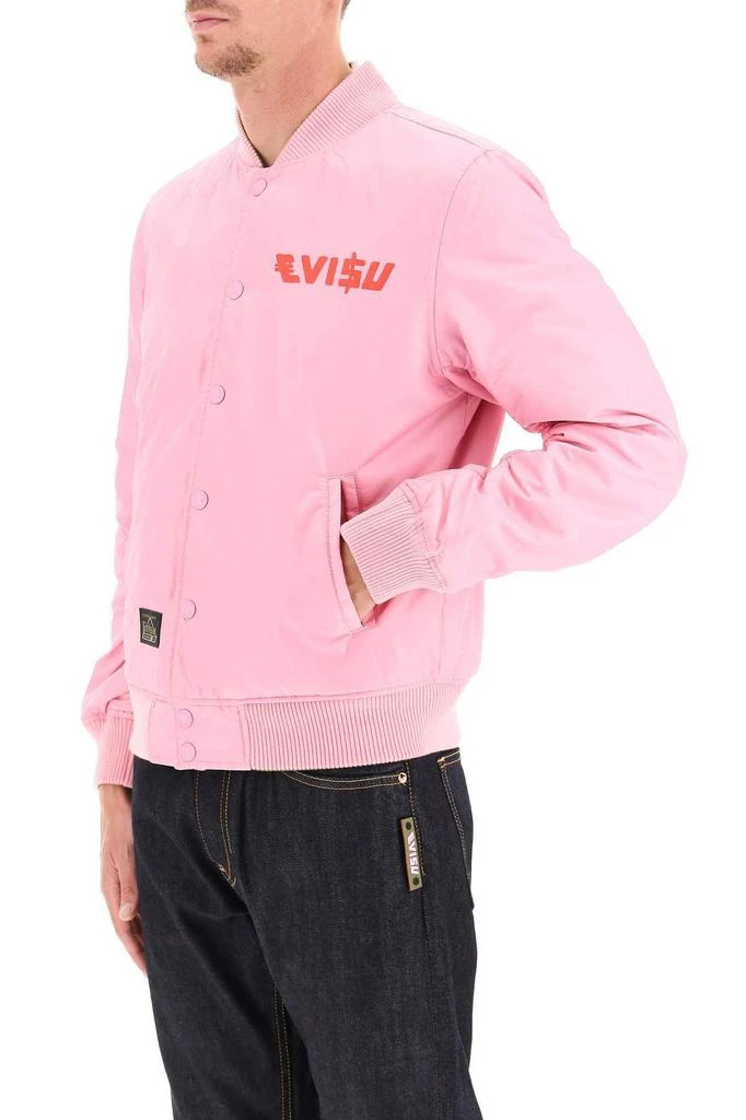 商品Evisu|Evisu x sfera ebbasta graffiti logo reversible bomber jacket,价格¥1818,第4张图片详细描述