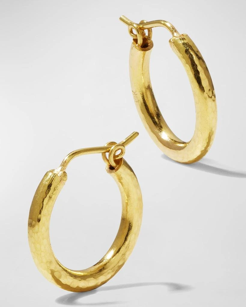 商品Elizabeth Locke|19K Yellow Gold Hoop Earrings,价格¥17758,第1张图片