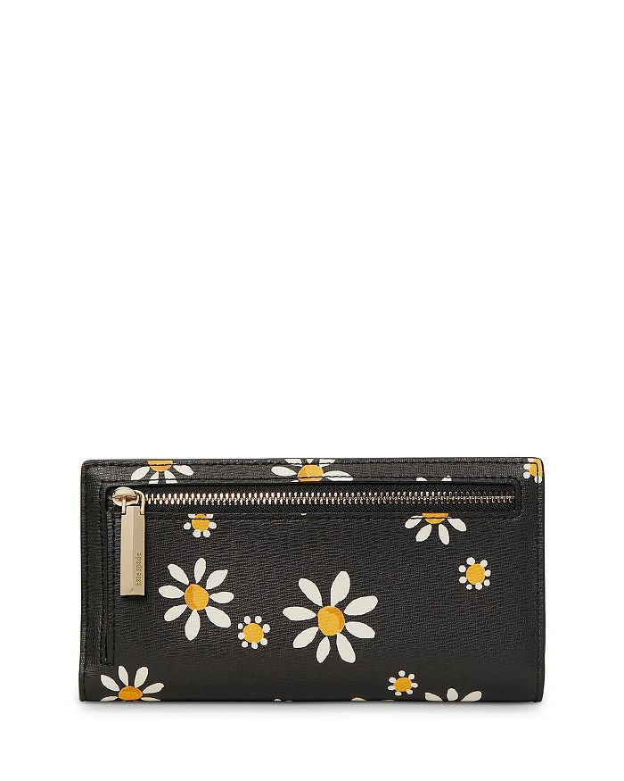 商品Kate Spade|Spencer Daisy Dots Slim Bifold Wallet,价格¥571,第3张图片详细描述