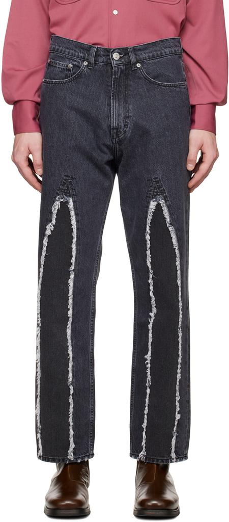 Black Slash Jeans商品第1张图片规格展示