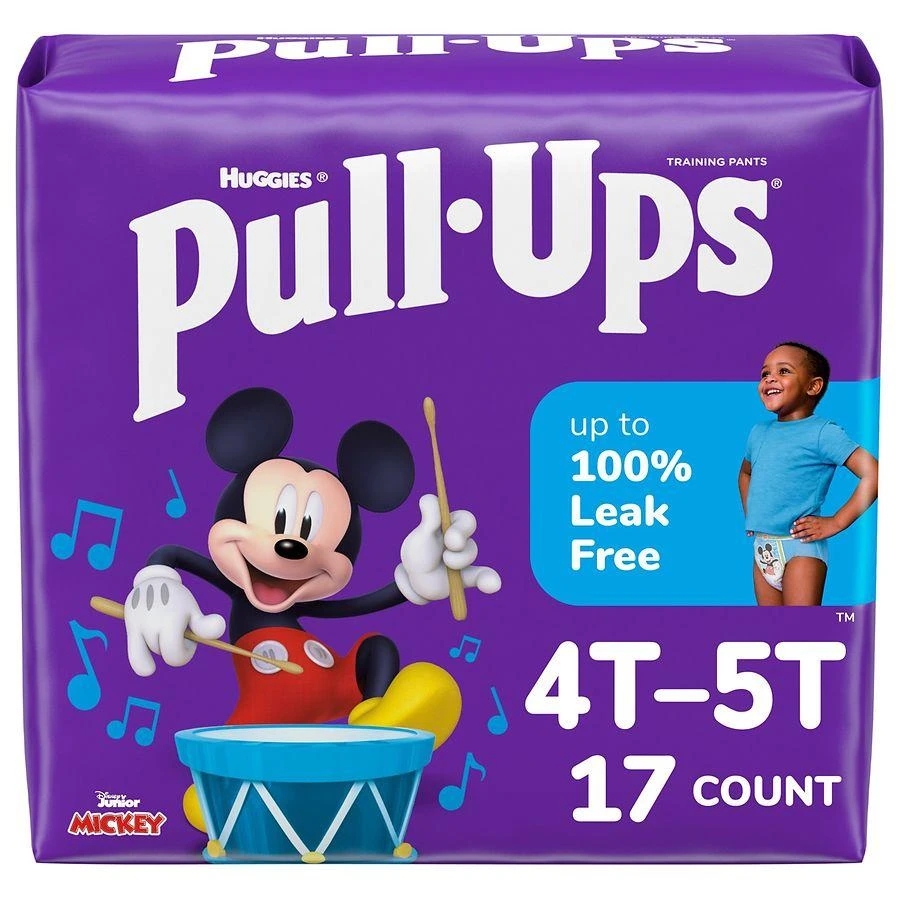 商品Huggies Pull-Ups|Boys' Potty Training Pants Size 4T-5T,价格¥79,第1张图片
