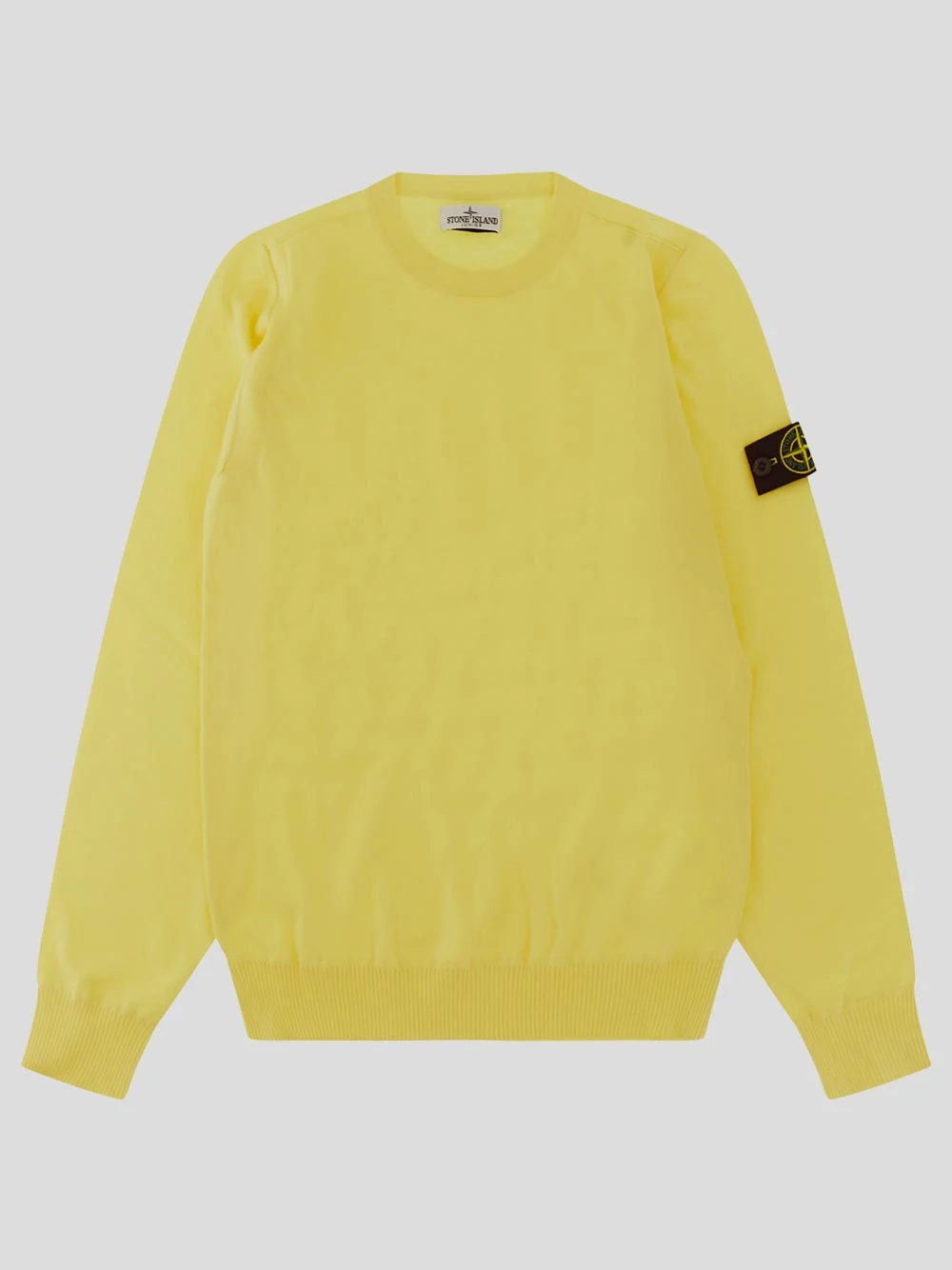商品【商品预售7天】 Stone Island|Stone Island 男童针织毛衣 7616502A4V0030 黄色,价格¥841,第1张图片