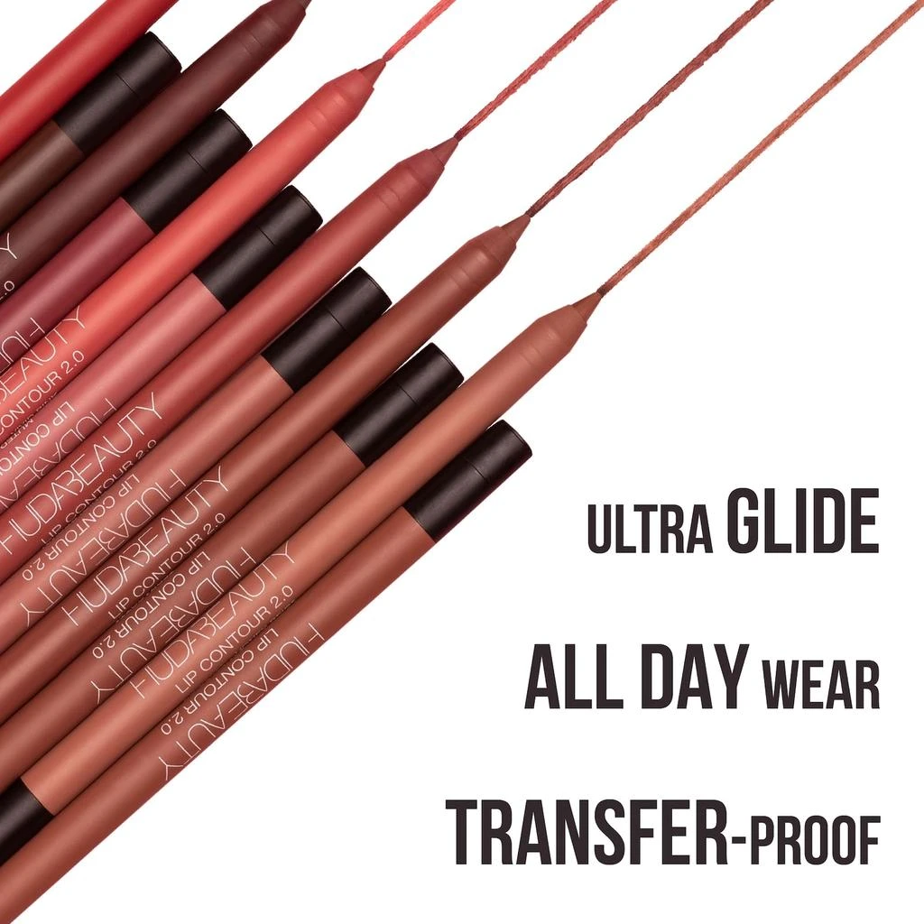 商品Huda Beauty|Lip Contour 2.0 Automatic Matte Lip Pencil,价格¥164,第3张图片详细描述