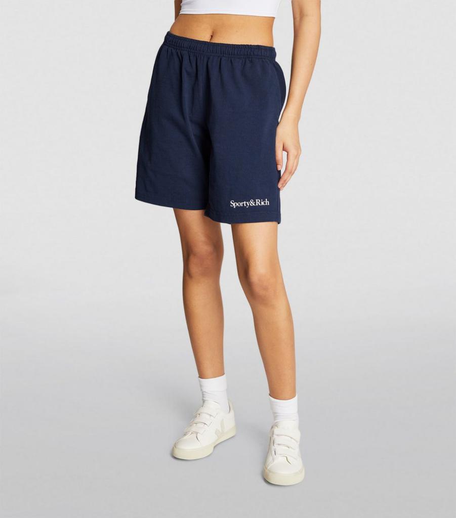 商品Sporty & Rich|Logo Shorts,价格¥838,第5张图片详细描述
