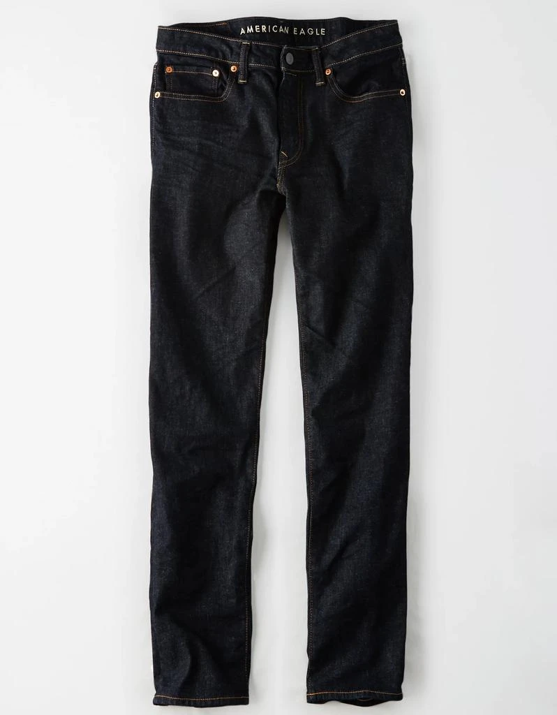 商品AE|AE AirFlex+ Slim Straight Jean,价格¥153,第3张图片详细描述