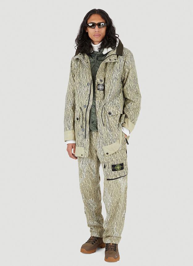 Rain Camo Reflective Parka in Beige商品第2张图片规格展示