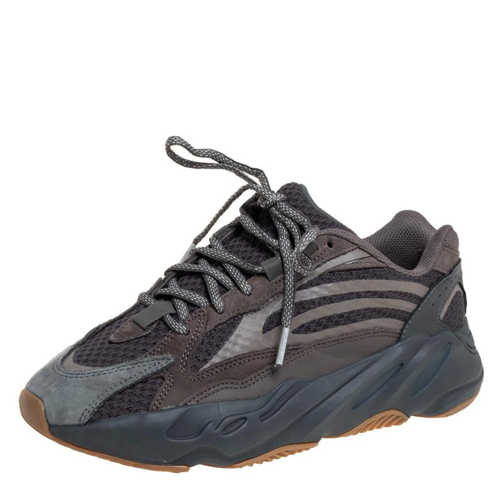 商品[二手商品] YEEZY|Adidas Yeezy Boost 700 V2 Geode Multicolor Nubuck And Suede Lace Up Sneakers Size 41.5,价格¥3511,第1张图片