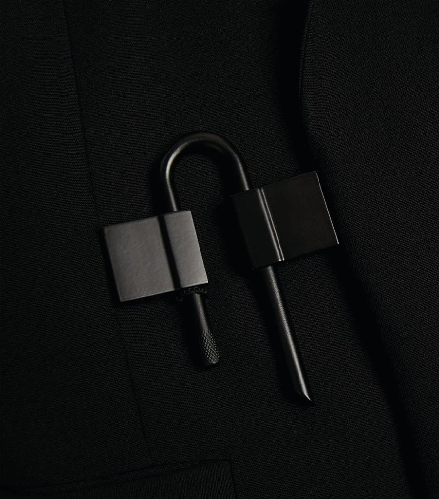 商品Givenchy|Wool Padlock-Detail Blazer,价格¥25757,第5张图片详细描述