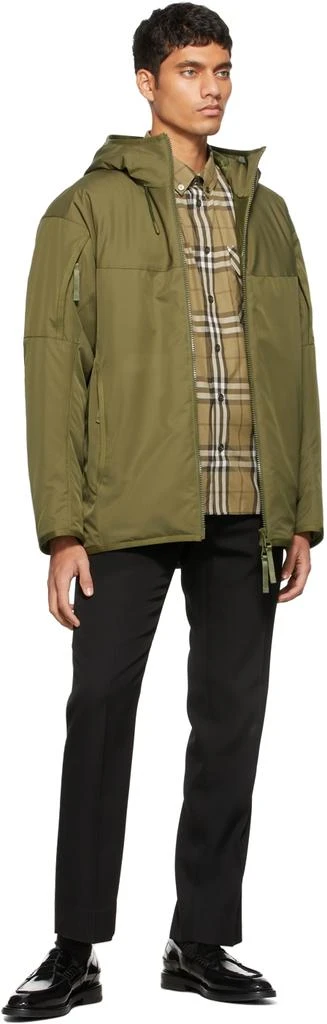 商品Burberry|Khaki Padded Jacket,价格¥10495,第4张图片详细描述