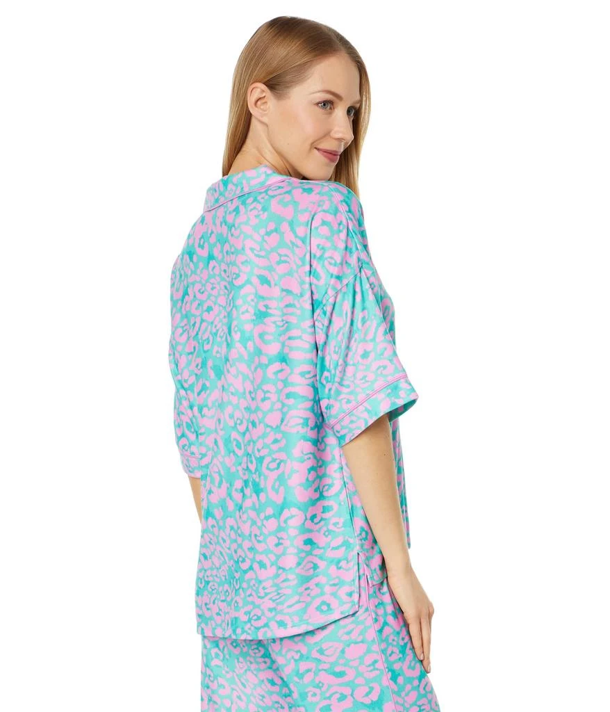 商品P.J. Salvage|Leopard Dreams Butter Jersey PJ Set,价格¥792,第3张图片详细描述