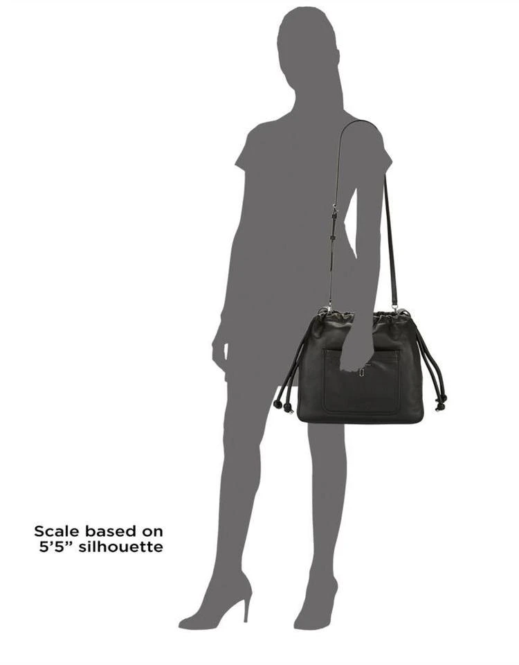 商品Marc Jacobs|Leather Tie-Up Hobo Bag,价格¥1728,第4张图片详细描述