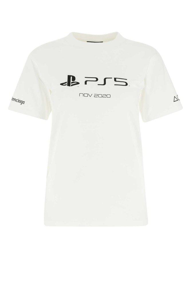 Balenciaga X Sony Playstation 5 T-Shirt商品第1张图片规格展示