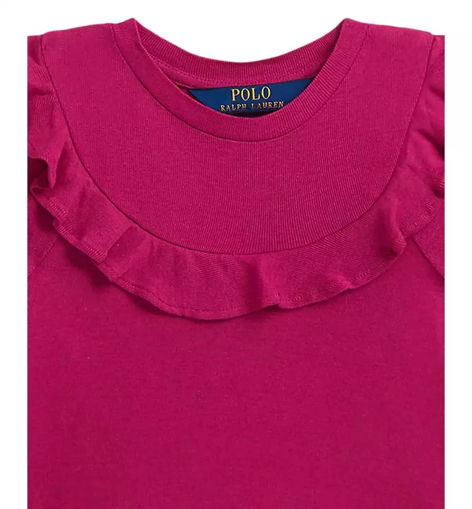 商品Ralph Lauren|Girls 2T-6X Long Sleeve Top,价格¥233,第3张图片详细描述