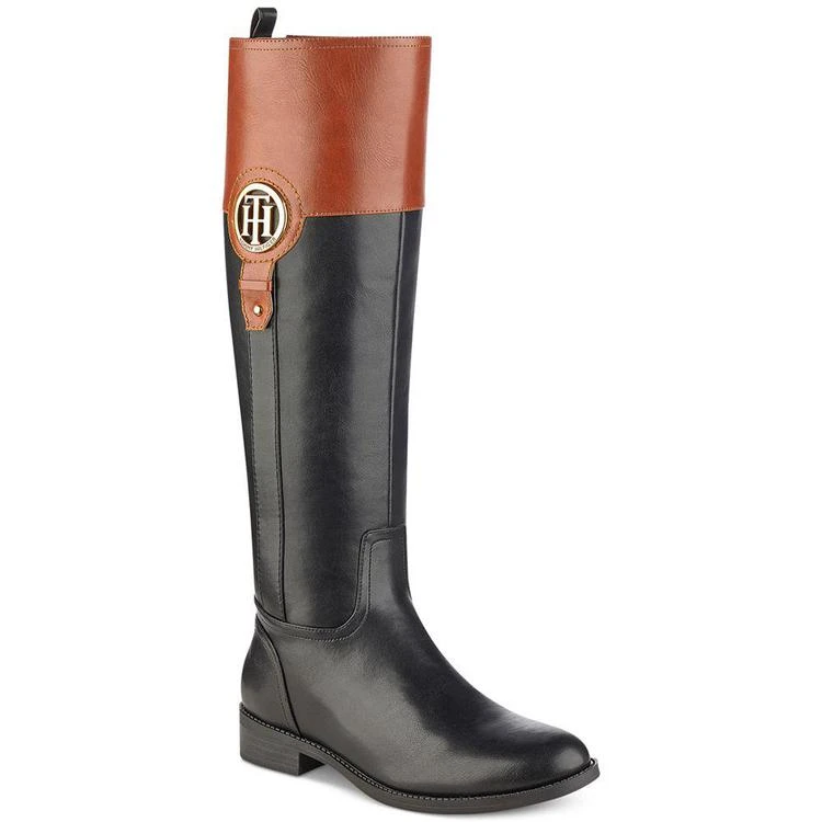 商品Tommy Hilfiger|Ilia2 Wide Calf Riding Boots, Created for Macy's,价格¥242,第1张图片