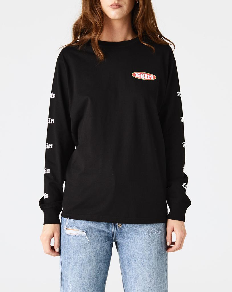 Women's Oval Logo Long Sleeve T-Shirt商品第1张图片规格展示