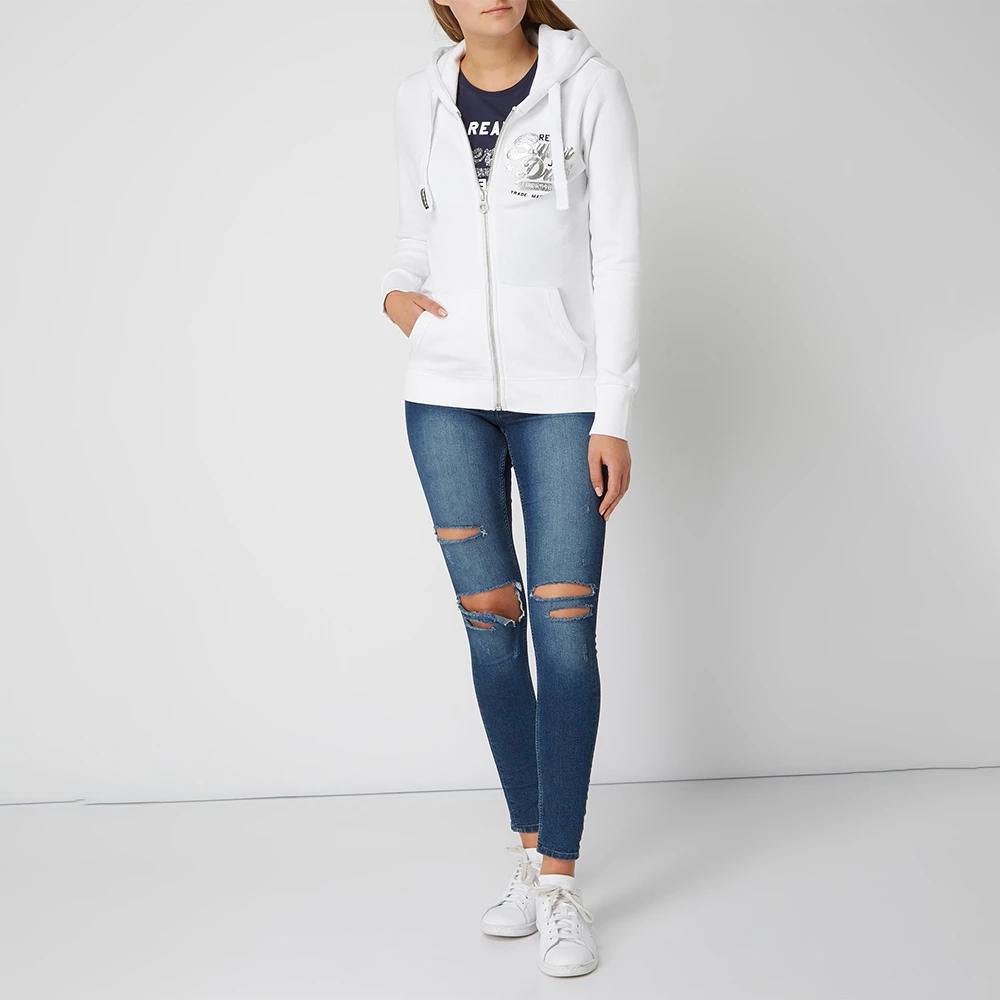 SUPERDRY 白色女士卫衣/帽衫 G20105SQ-RY8 商品