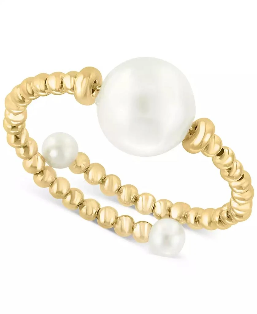 商品Effy|EFFY® Freshwater Pearl (3 - 8mm) Beaded Wrap Ring in 14k Gold,价格¥806,第1张图片