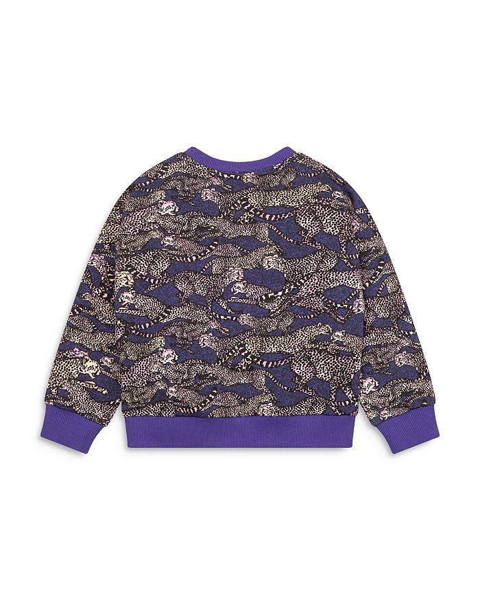 商品Kenzo|Girls' Printed Cheetah Sweatshirt - Little Kid, Big Kid,价格¥1183,第4张图片详细描述