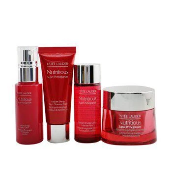 商品Estée Lauder|Nutritious Super-Pomegranate Nourish All Night 4-Piece Set,价格¥828,第1张图片