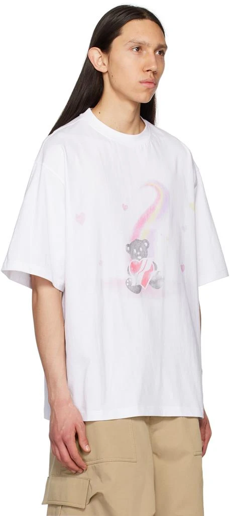 商品We11done|White Teddy Bear T-Shirt,价格¥1440,第2张图片详细描述