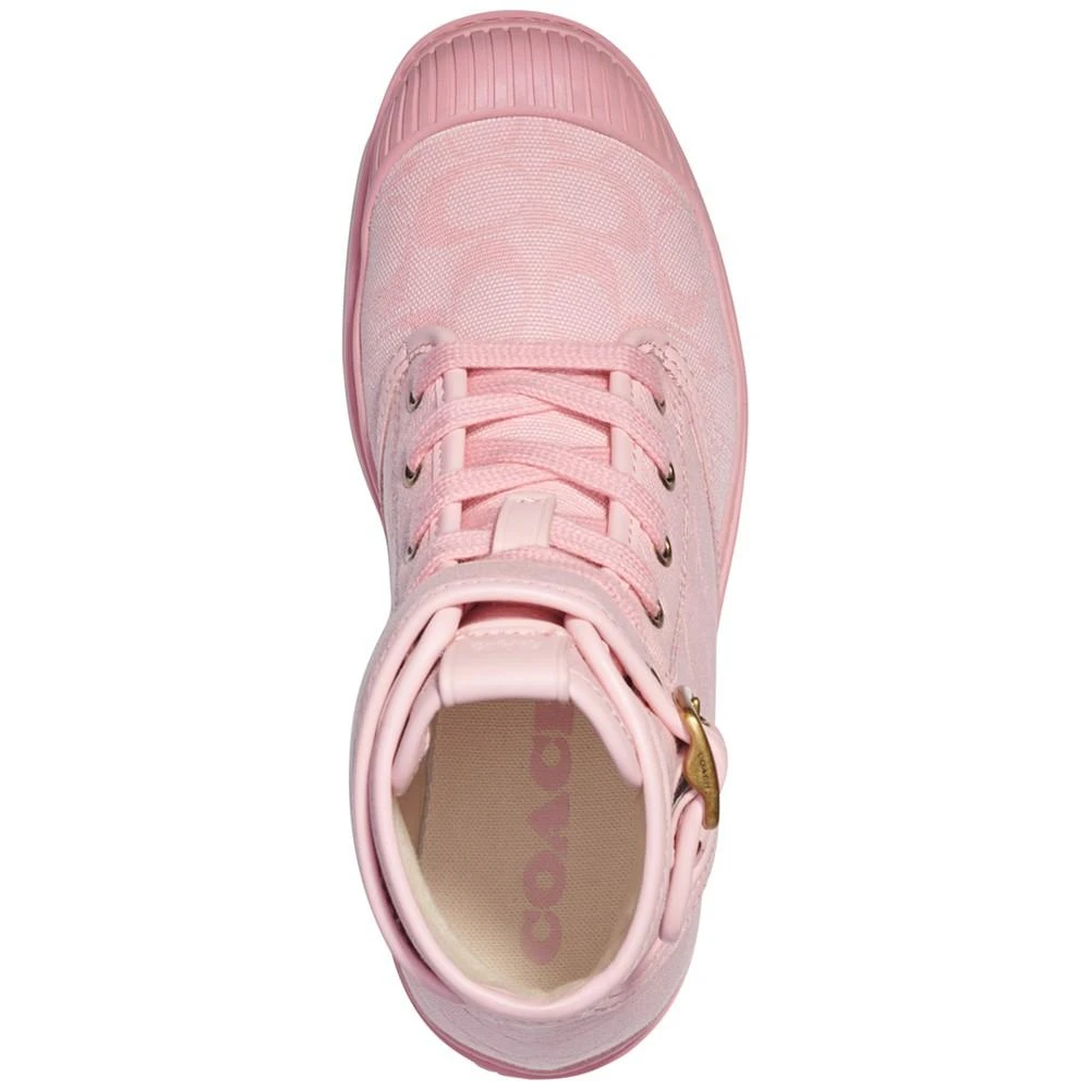 商品Coach|Women's Trooper Lace-up Runway Booties,价格¥927,第4张图片详细描述
