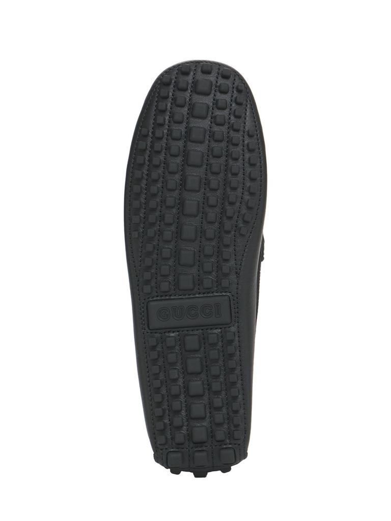 10mm Web Leather Driver Loafers商品第6张图片规格展示
