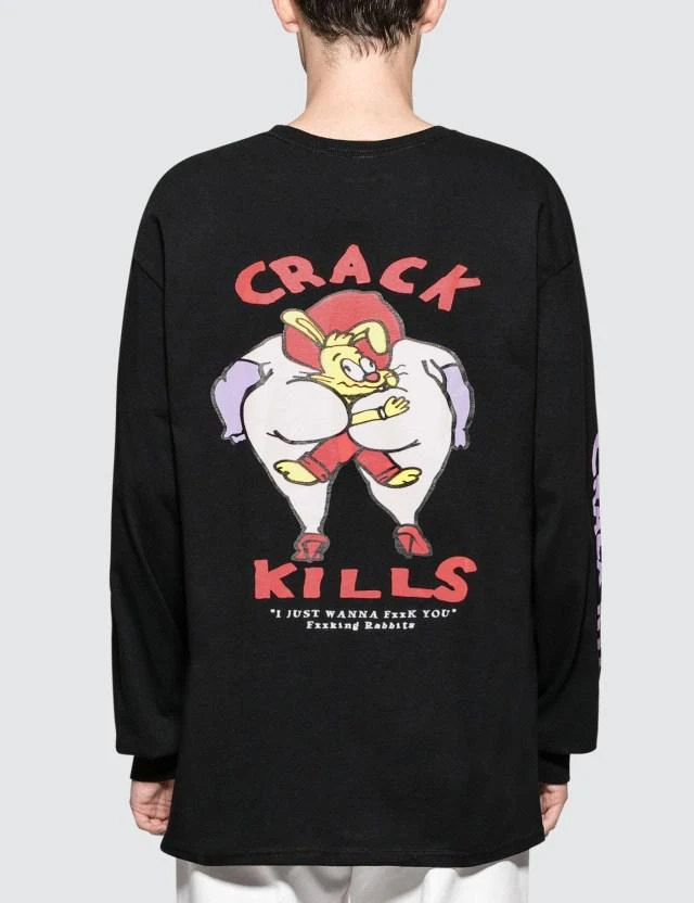 商品#FR2|Crack Kills L/S T-Shirt,价格¥459,第1张图片