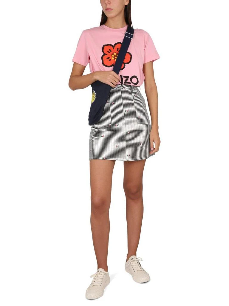 商品Kenzo|KENZO MINISKIRT WITH PRINT,价格¥1718,第2张图片详细描述