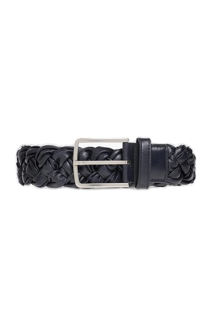 商品Bottega Veneta|Bottega Veneta Intreccio Buckle Belt,价格¥6525,第1张图片