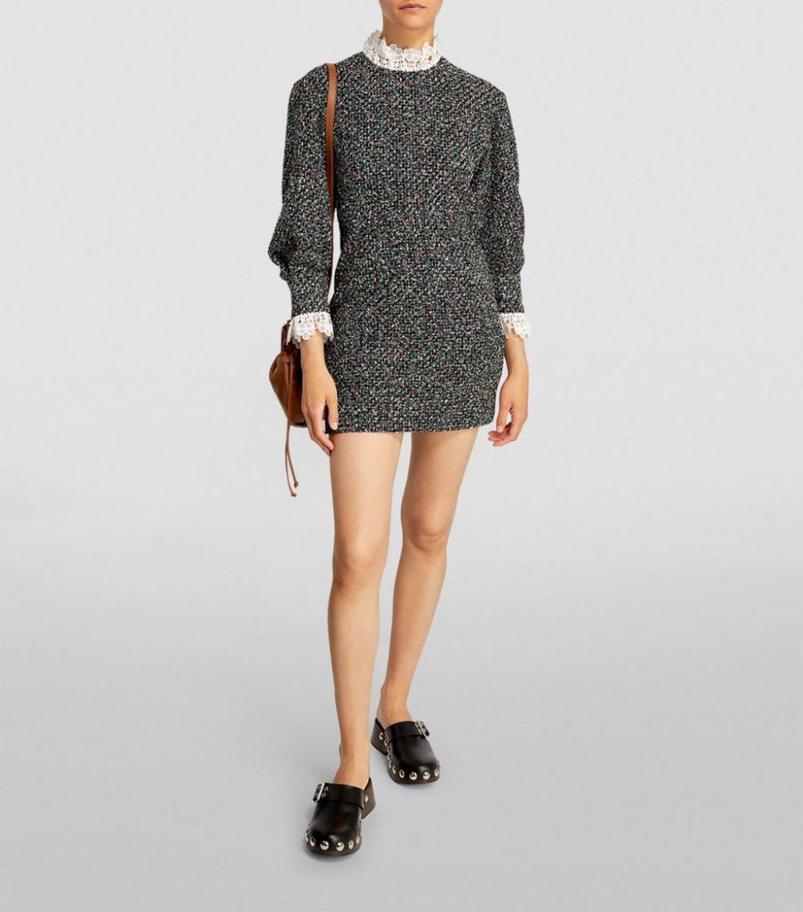 商品Sandro|Tweed Mini Dress,价格¥2862,第4张图片详细描述