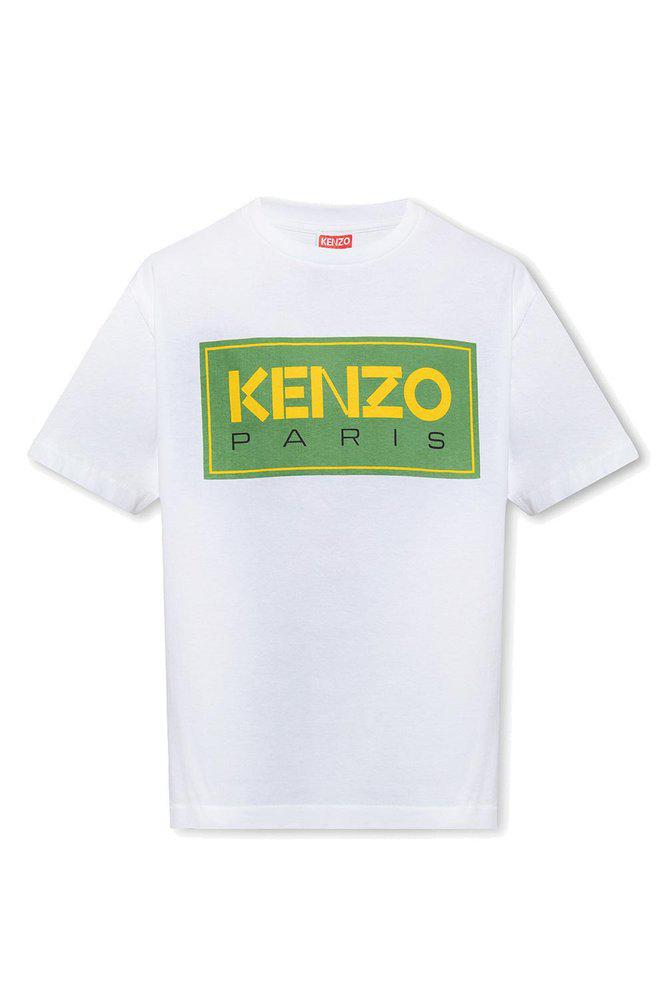 Kenzo Logo-Printed Crewneck T-Shirt商品第1张图片规格展示
