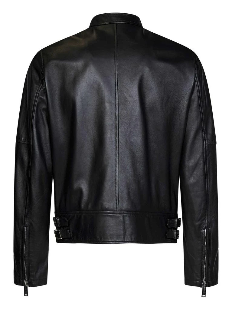 商品DSQUARED2|Dsquared2 Leather Biker Jacket,价格¥12786,第2张图片详细描述