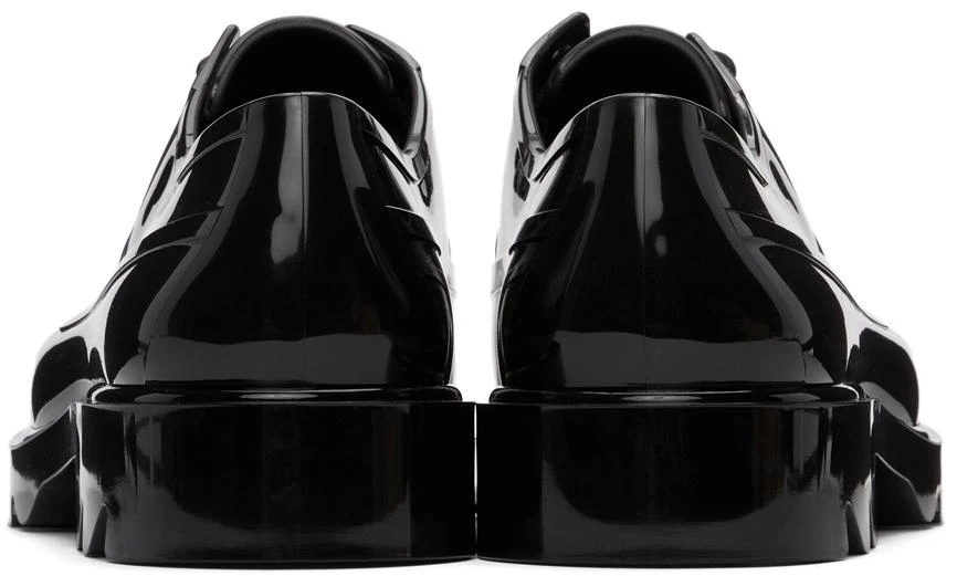 商品Bottega Veneta|Black Stride Lace-Up Shoes,价格¥5507,第4张图片详细描述