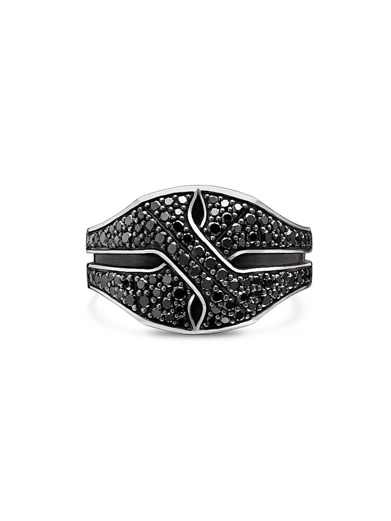 商品David Yurman|Armory Signet Ring in Sterling Silver,价格¥12941,第4张图片详细描述