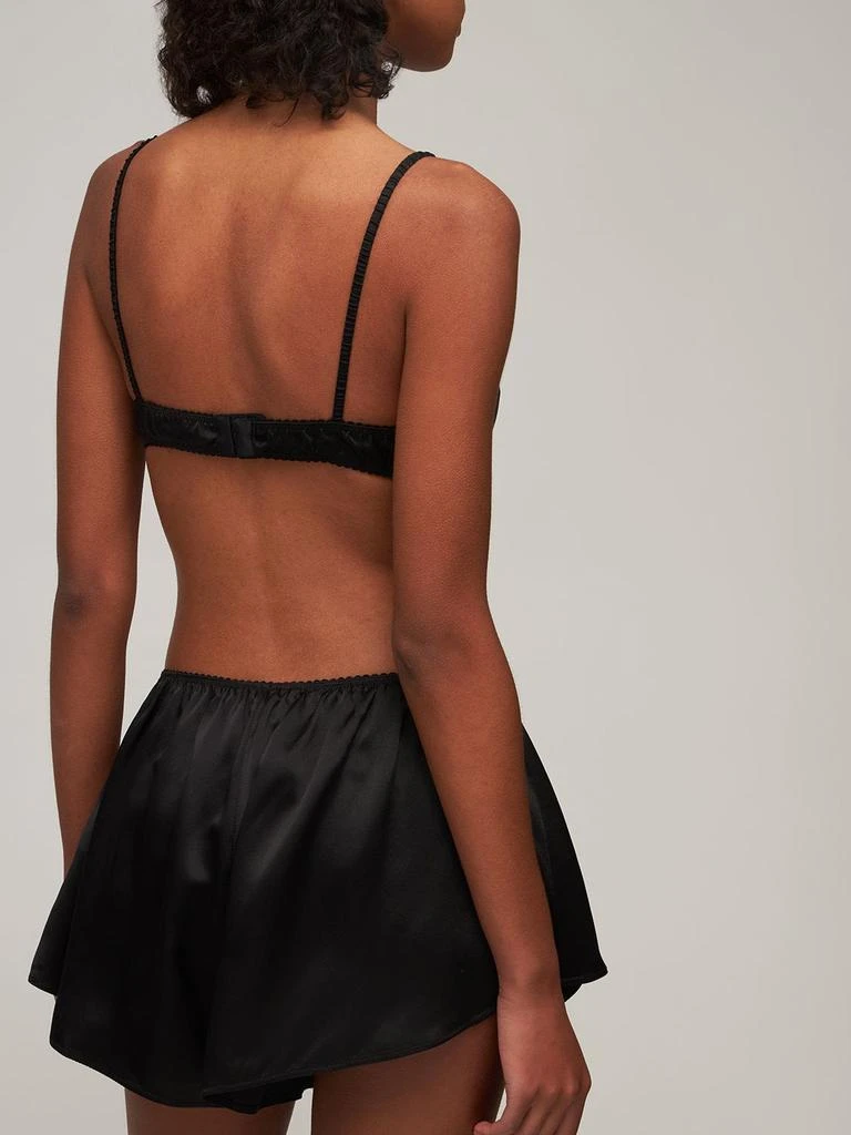 商品Alexander Wang|Tap Silk Satin Shorts,价格¥752,第2张图片详细描述