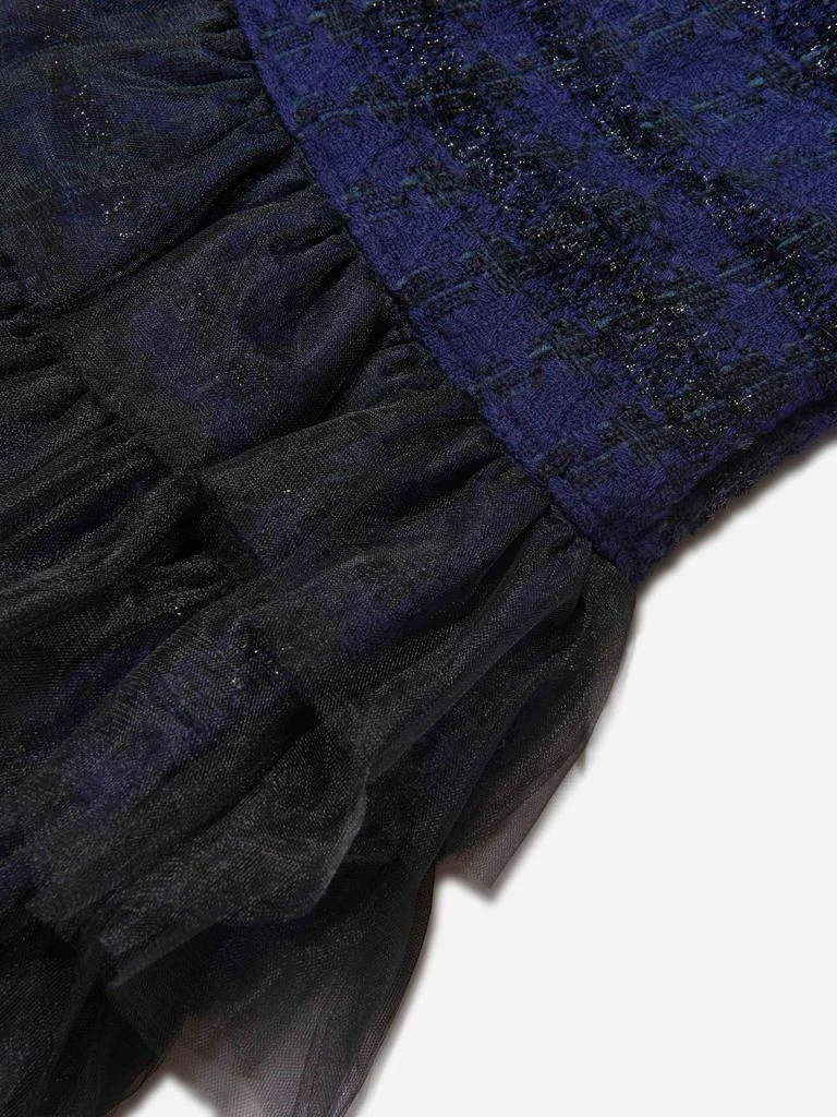 商品Mama Luma|Mama Luma Navy Girls Boucle Tulle Skirt Dress,价格¥1043,第3张图片详细描述