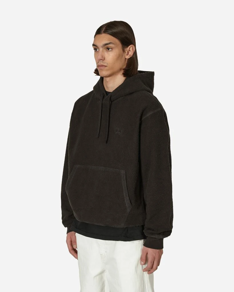 商品STUSSY|Inside Out Fleece Hooded Sweatshirt Black,价格¥517,第2张图片详细描述