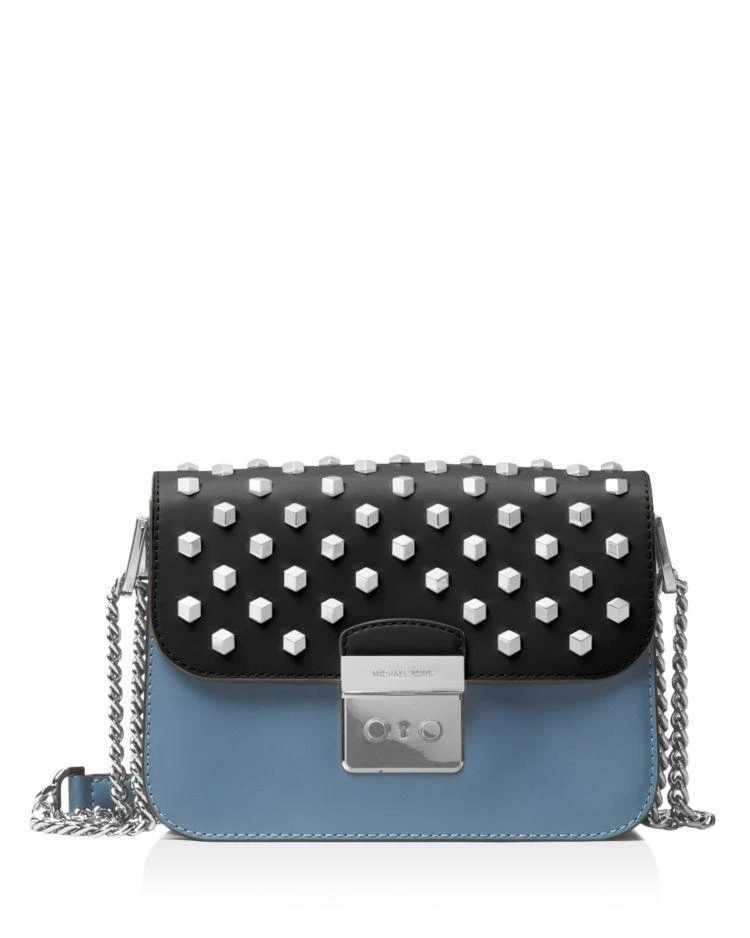 商品Michael Kors|MICHAEL Michael Kors Sloan Select Stud Medium Leather Shoulder Bag Flap,价格¥436,第2张图片详细描述