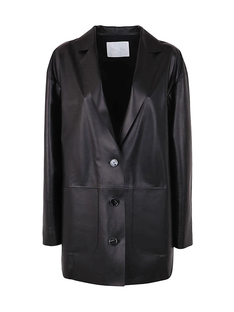 商品DROMe|Boxy Leather Blazer,价格¥12129,第1张图片