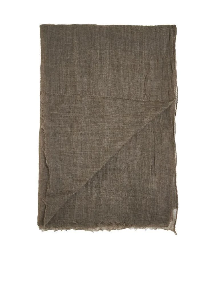 商品Brunello Cucinelli|Brunello Cucinelli Scarfs in Brown,价格¥9044,第1张图片